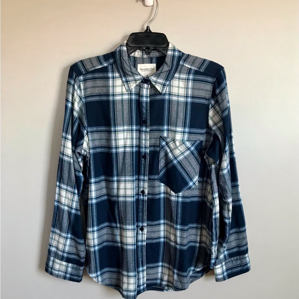 Abercrombie & Fitch Women’s Flannel Shirt Sz S